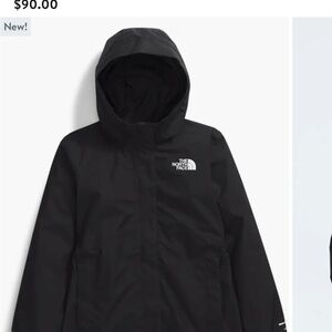 The North Face Kids Black Raincoat L (12)